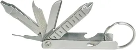 11-in-1 EDC Multi tool with pocket knife for men, Stainless steel bottle opener keychain knife in survival and camping gear, Gadgets for men