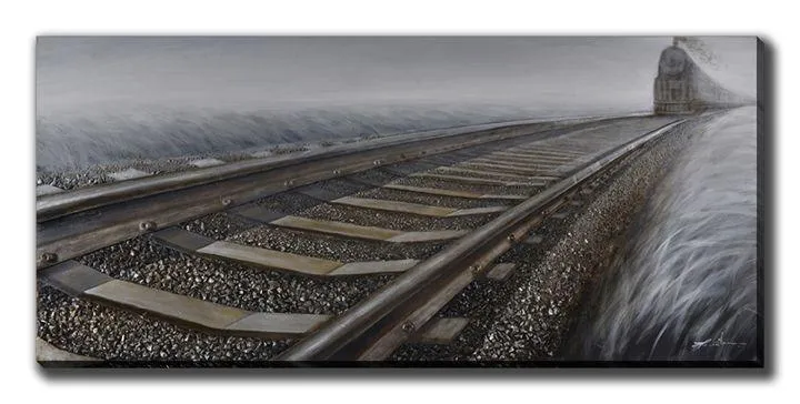Around the Bend - 32" x 71"