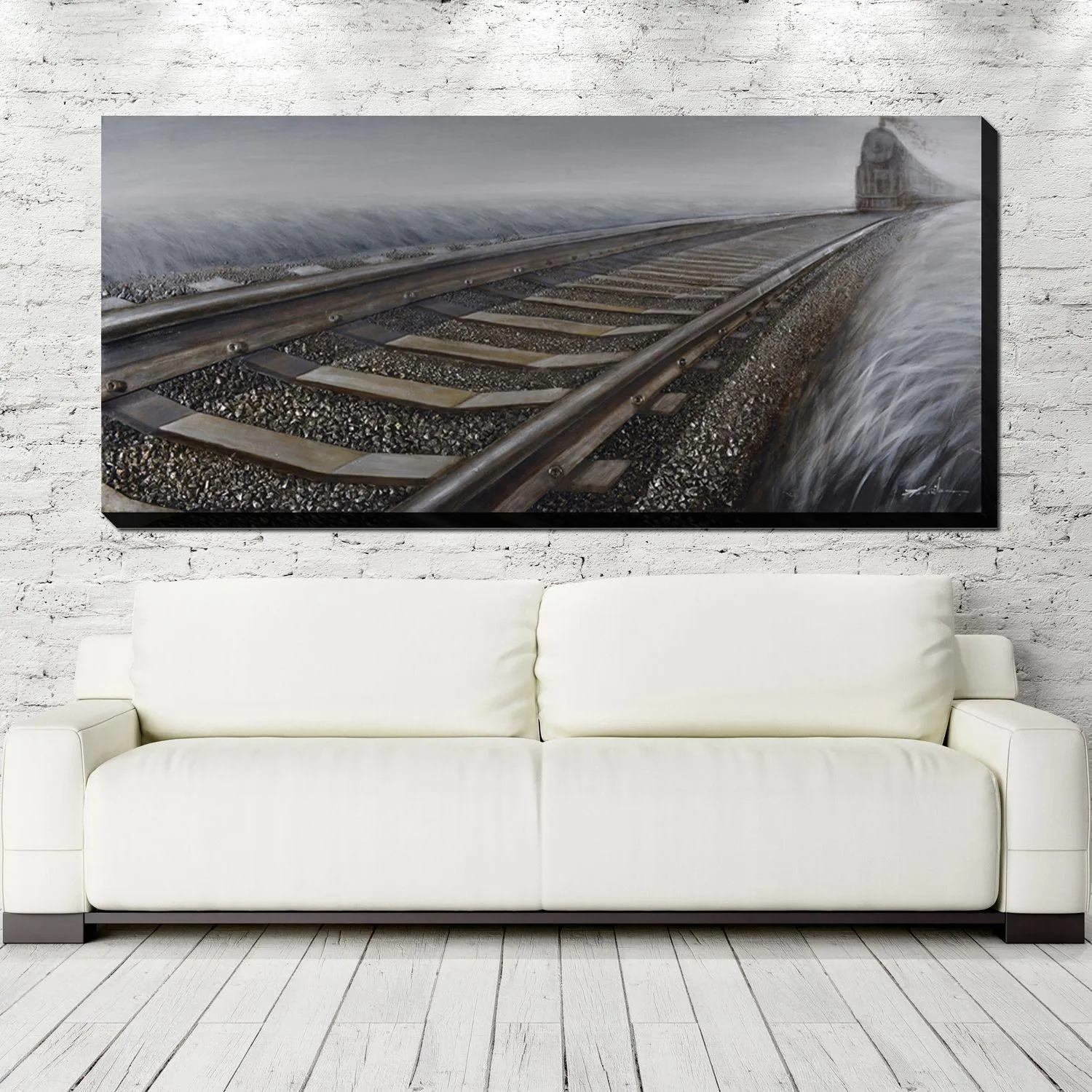 Around the Bend - 32" x 71"