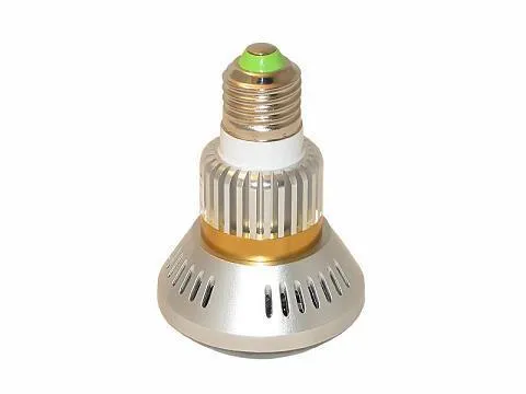 Bulb Design CCTV Surveillance Camera Nightvision for Retailer Security
