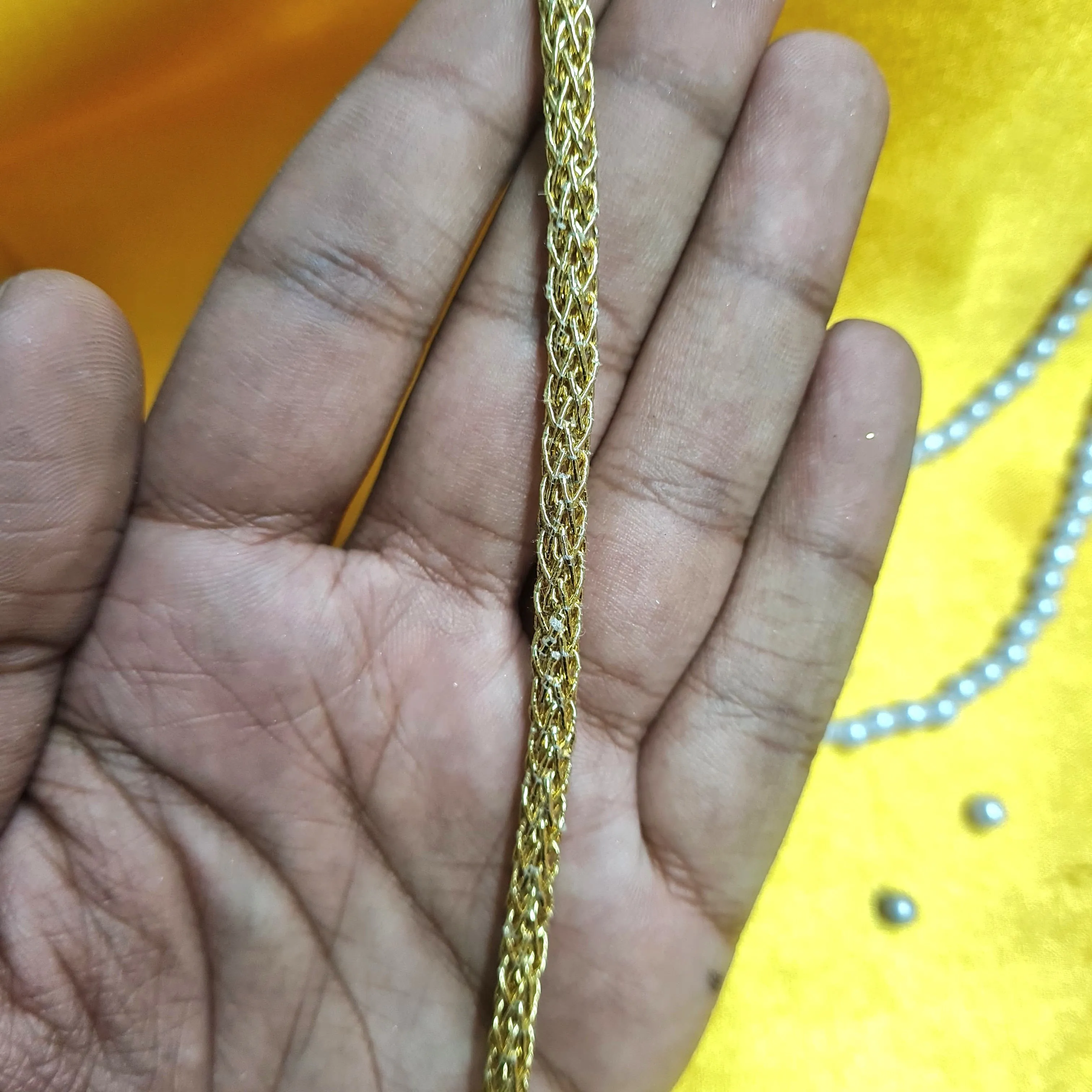 Classic Gold Double Sided Lace