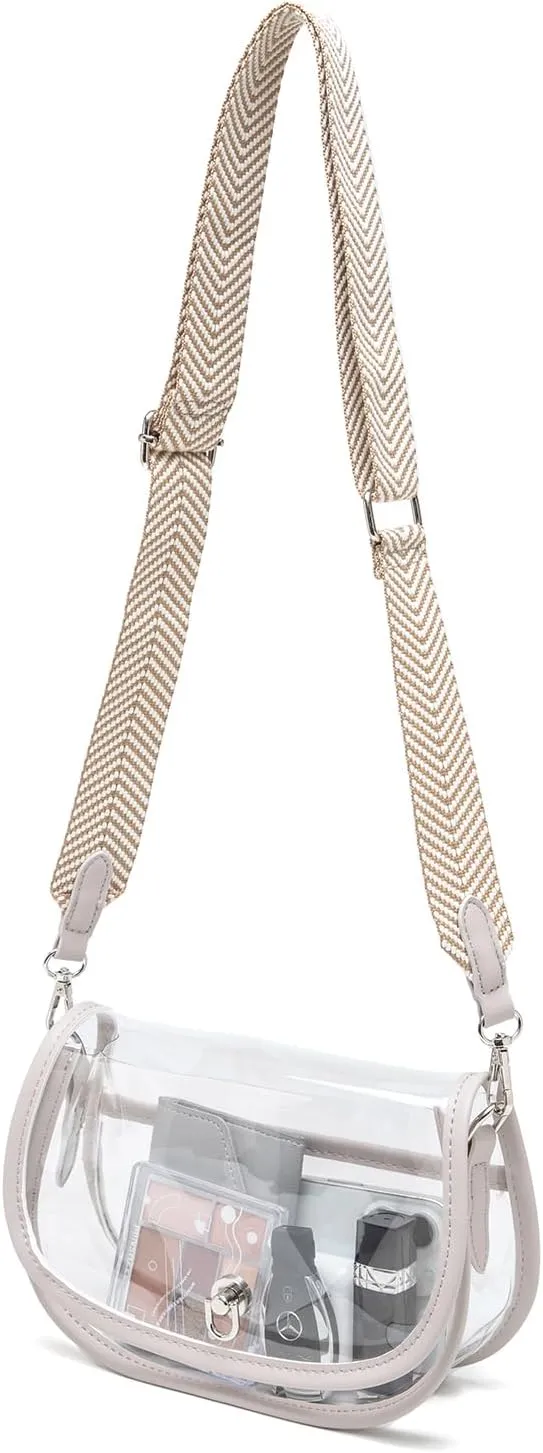 Clear Crossbody Bag Stadium Approved for Womenclear Bags for Stadium Events,clear Purse for Concerts