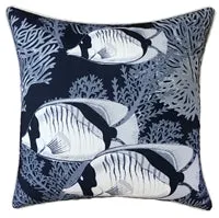 Coral Cove Navy 45 x 45