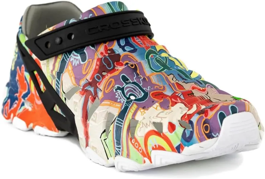 Crosskix Unisex NYC Graffiti Water Shoes - Street Art-Inspired Sneakers Designed by Famous New York City Graffiti Artists