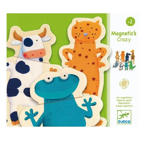 Djeco Crazy Animal Magnet Game