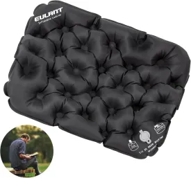 Eulant Lightweight Inflatable Air Seat Cushion - Portable Travel Cushion, Suitable for Camping, Hiking, Climbing, Bleacher, Home and Office