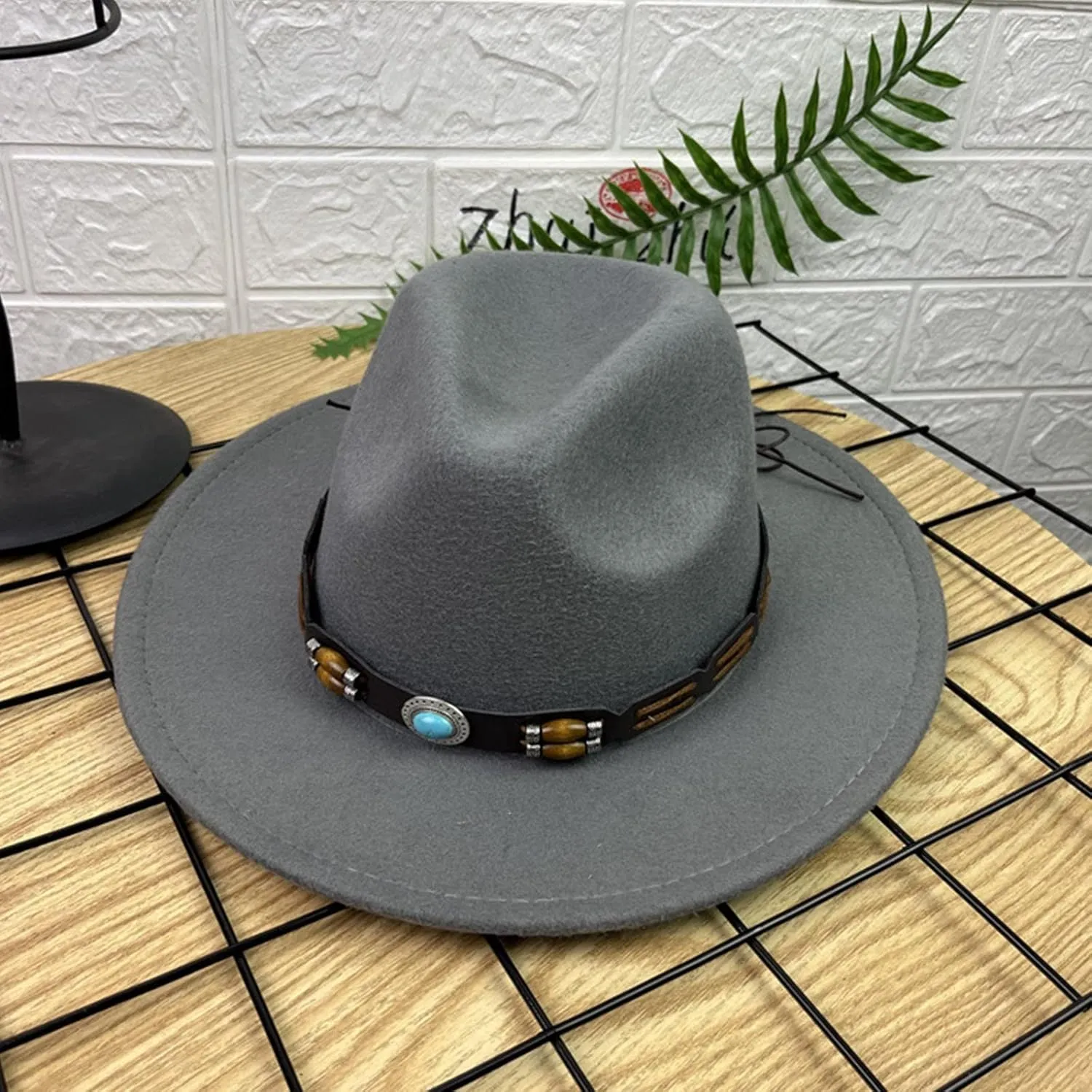 Fashion Fedora Fedoras Men Wide for Women Dress Hat Women's and Hats Baseball Cap Hats Western Cowboy Hat Bands for Men