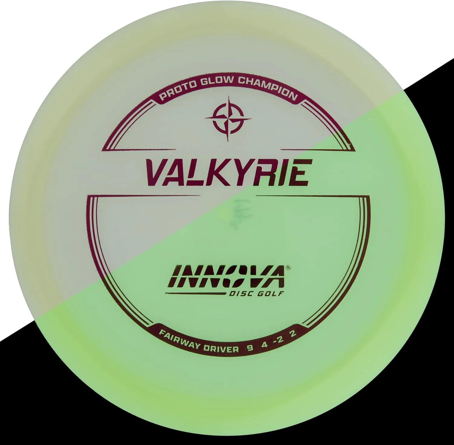 Innova Proto Glow Champion Valkyrie  Glow in The Dark Disc Golf Driver