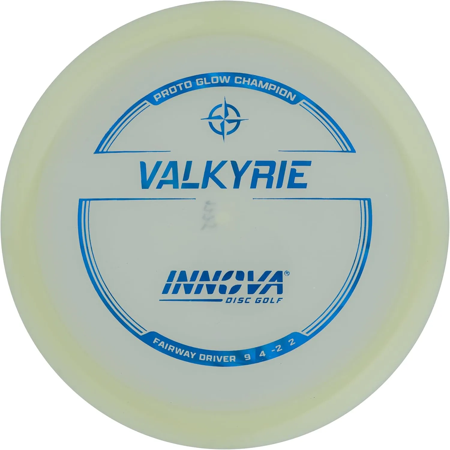 Innova Proto Glow Champion Valkyrie  Glow in The Dark Disc Golf Driver