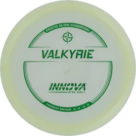 Innova Proto Glow Champion Valkyrie  Glow in The Dark Disc Golf Driver