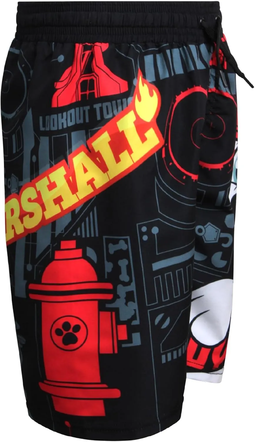 Nickelodeon Boys Swim Trunks - Paw Patrol Chase Marshall Rubble TMNT UPF 50  Boys Swim Shorts for Toddler and Little Boy
