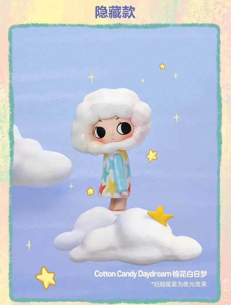 Popmart Genuine Nyota Fluffy Life Series Blind Box – Kawaii Surprise Figurine Collection | Desktop Ornaments & Gifts