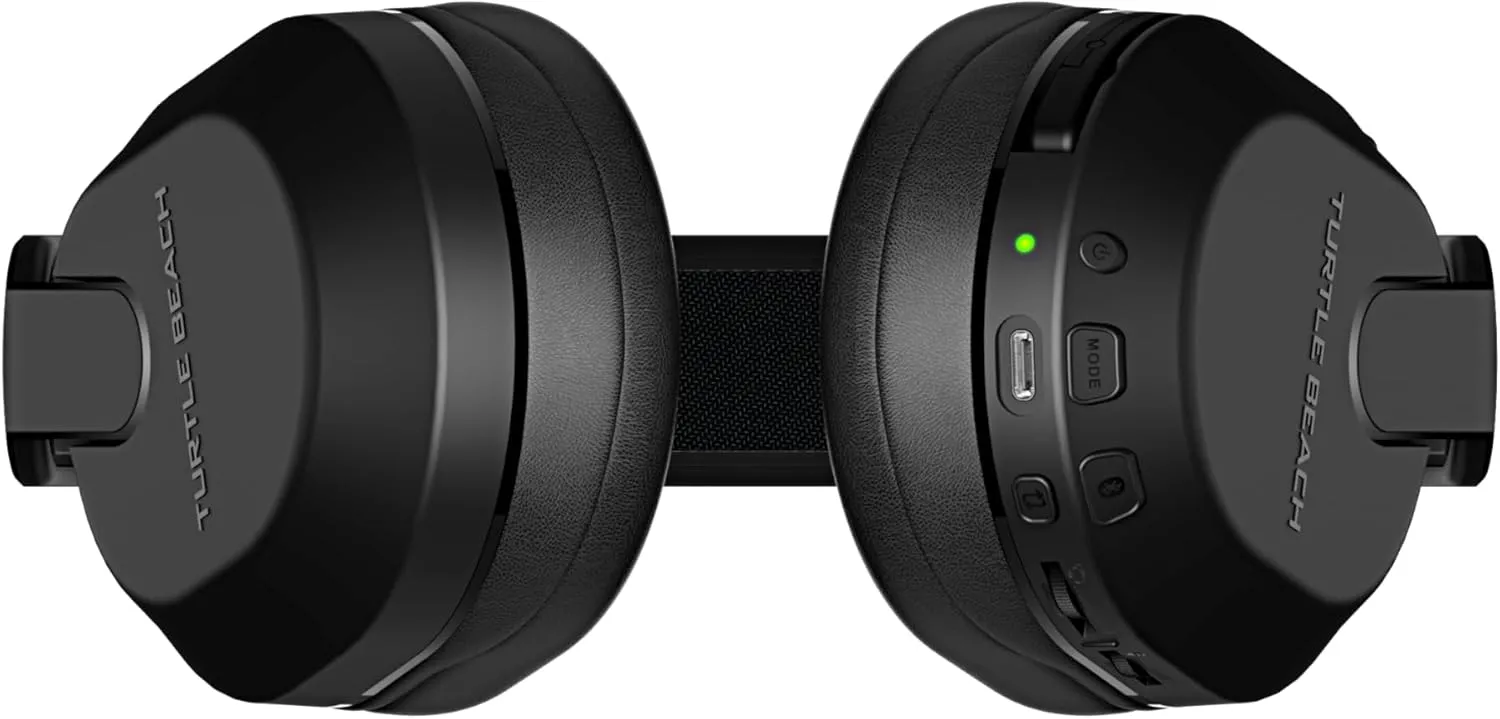 Turtle Beach Stealth 500 Wireless Gaming Headset Licensed for Xbox Series X|S, Compatible with Xbox One, Bluetooth, PC, Mobile, 40 Hr Battery, Memory Foam Cushions, Flip-to-Mute Mic, Black